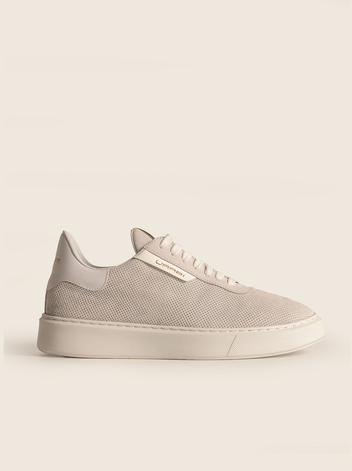Sneaker GLAAD G2 en gris claro, vista lateral